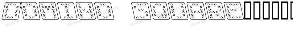 Domino square字体转换